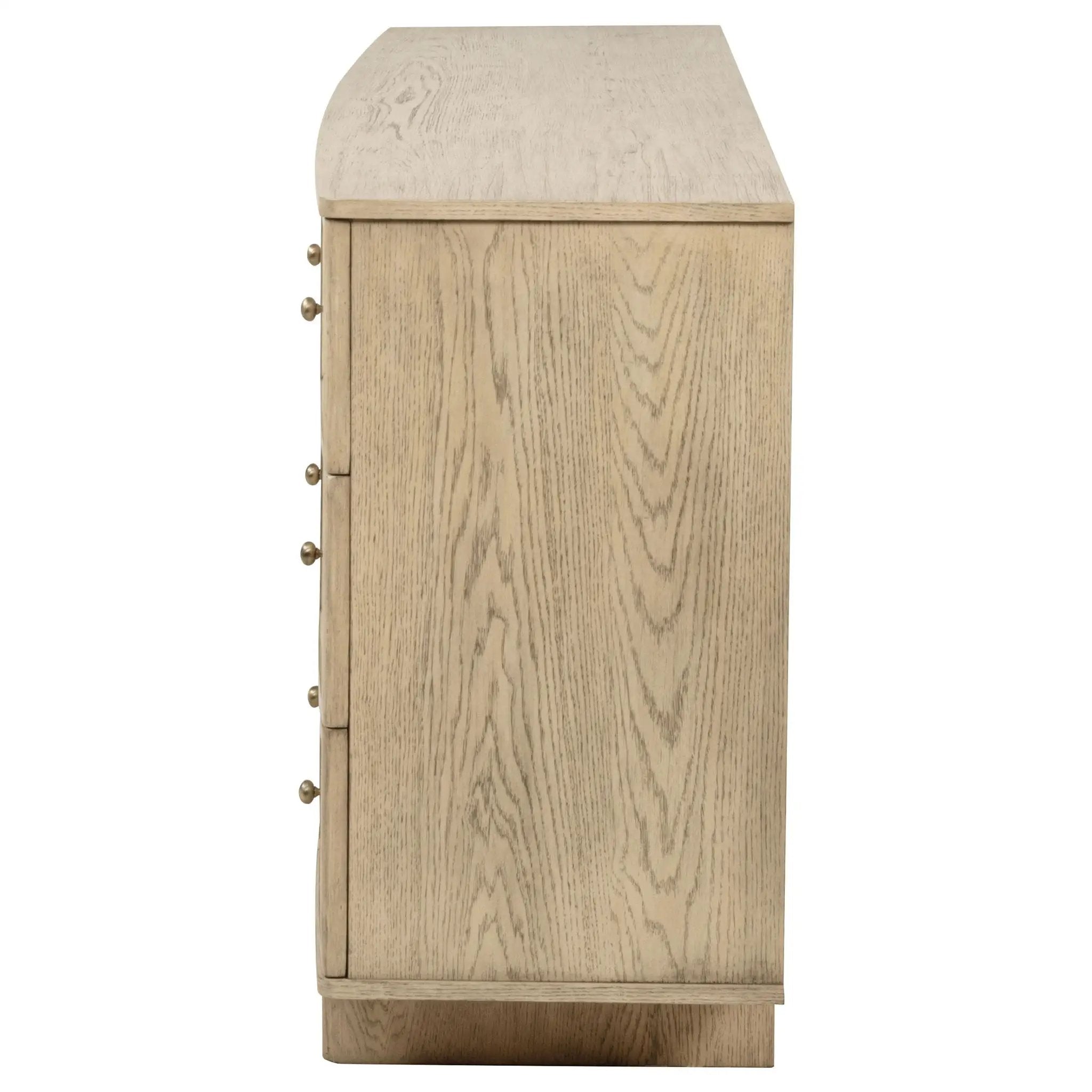 Kailani 9-drawer Dresser Cabinet Beige Oak by Unique Piece Furniture