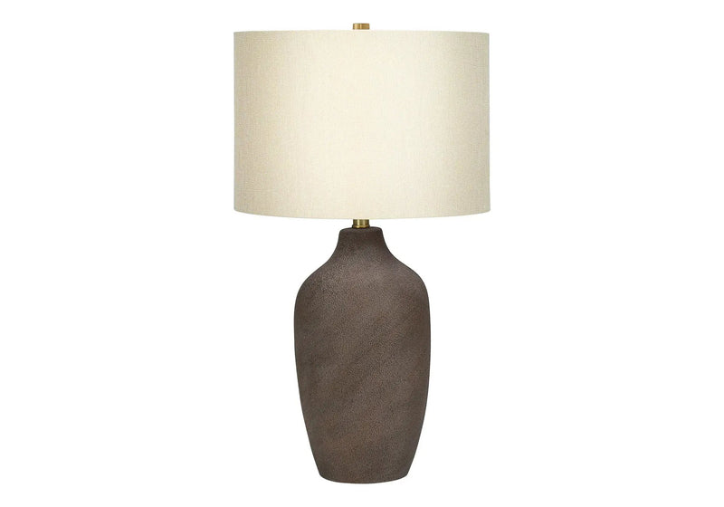 Lighting, Table Lamp, Ceramic, Resin, Contemporary - Gray by HouseOfZazla