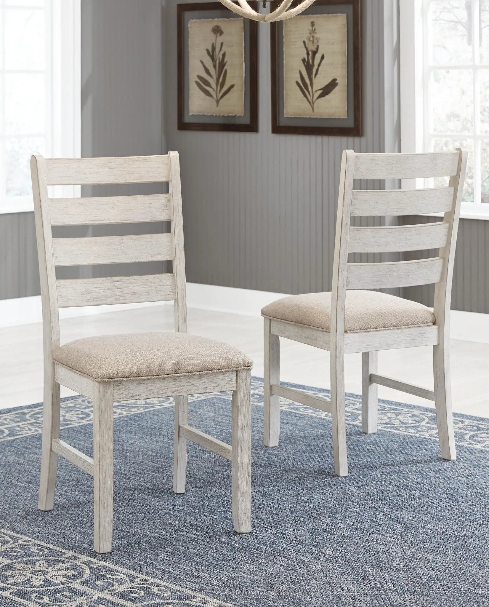 Skempton - Dining UPH Side Chair (Set of 2) - White by Unique Piece Furniture