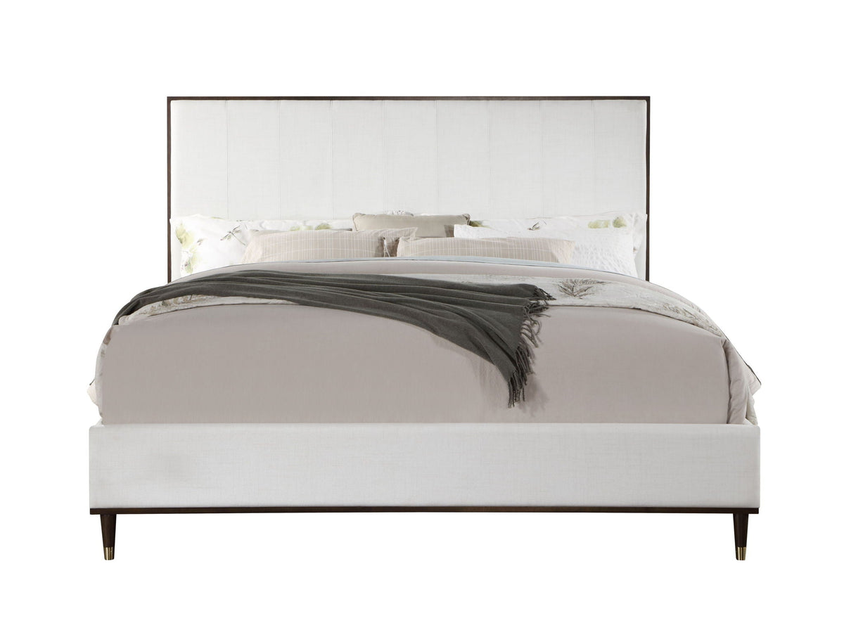Carena Comfort Bed – Upholstered Bed with Wood Frame - Gray, photo 4 of 4