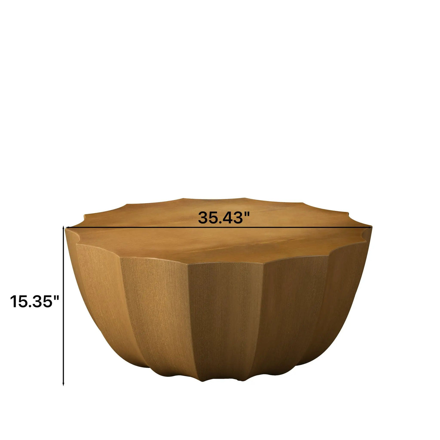 Modern Round Coffee Table For Indoor / Outdoor by HouseOfZazla
