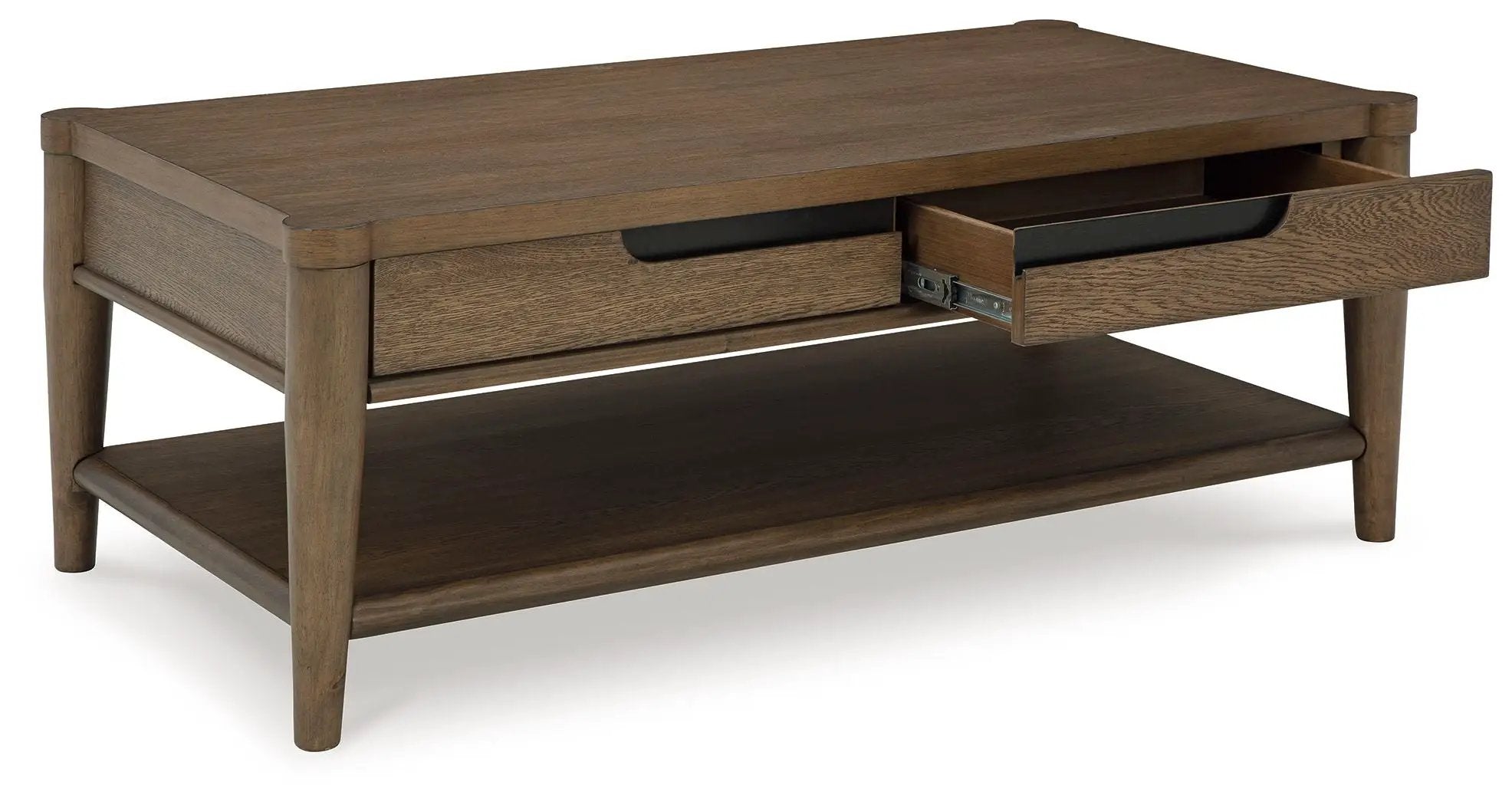 Roanhowe - Rectangular Cocktail Table - Brown by Unique Piece Furniture