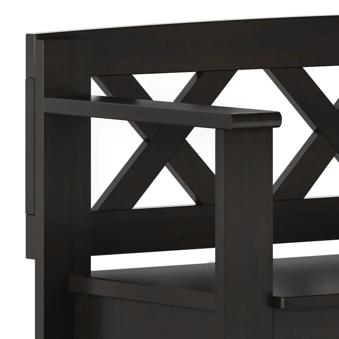 Amherst - Small Transitional Entryway Storage Bench by HouseOfZazla