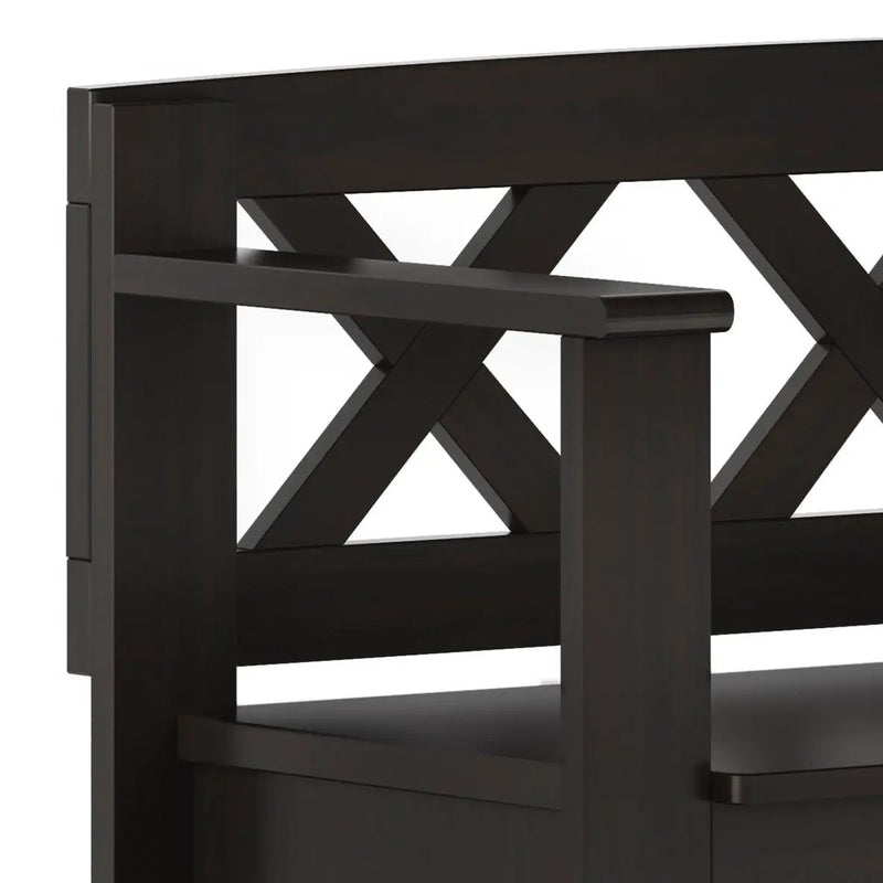 Amherst - Small Transitional Entryway Storage Bench by Unique Piece Furniture