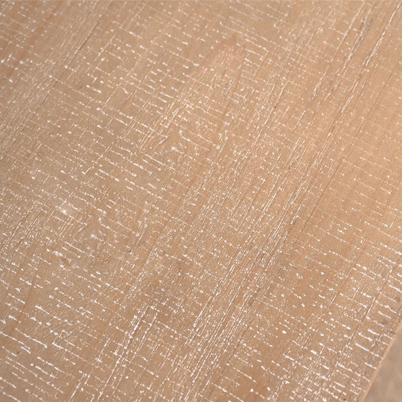 Slim Console Table, Narrow Entryway Table With Bead Detail - Light Natural / Natural by Unique Piece Furniture