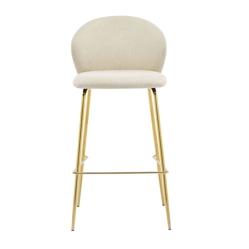 Kira - Upholstered Bar Stool (Set of 2) by HouseOfZazla