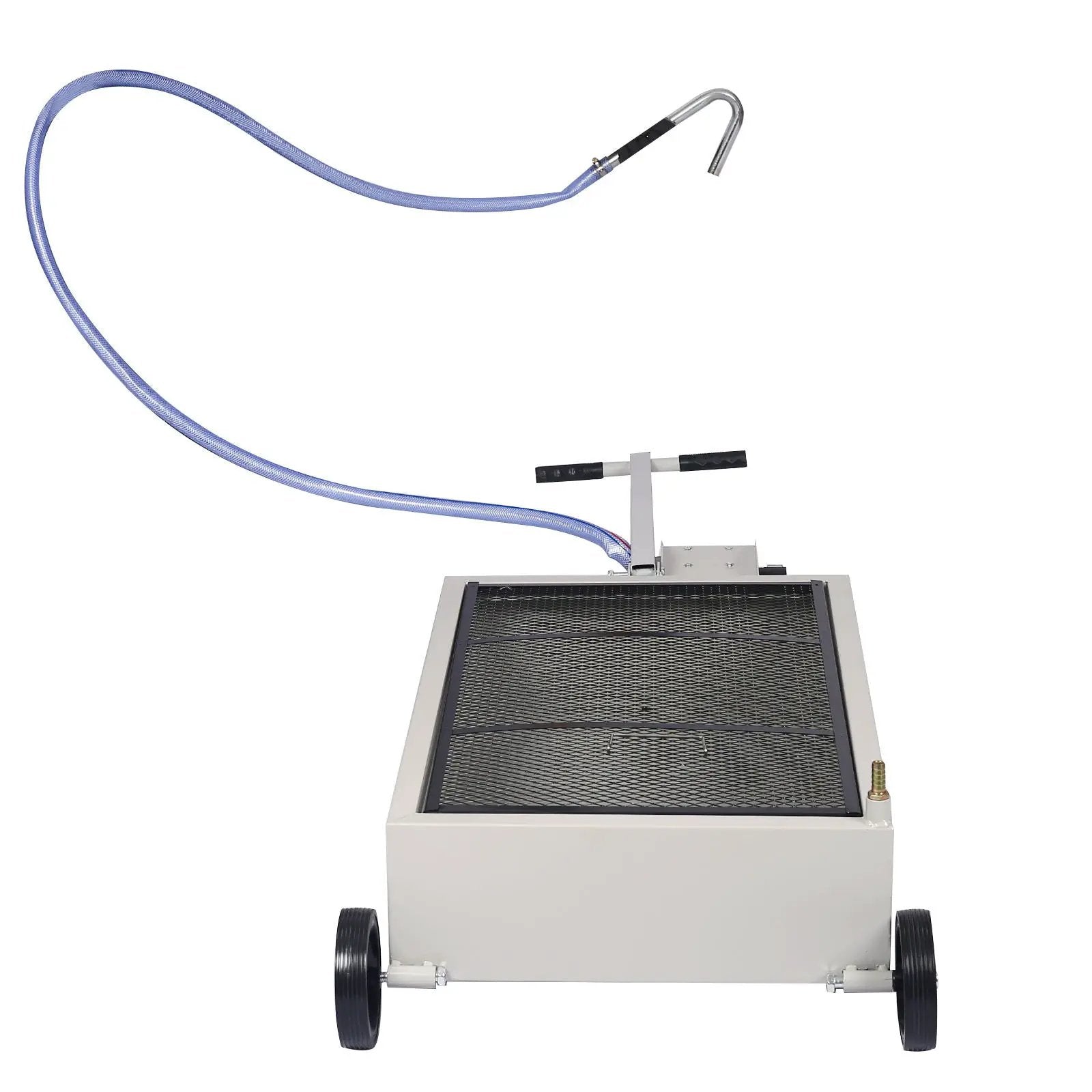 High Impact Polypropylene 20 Gallon Low Profile Oil Drain With Pump Steel - Gray by HouseOfZazla
