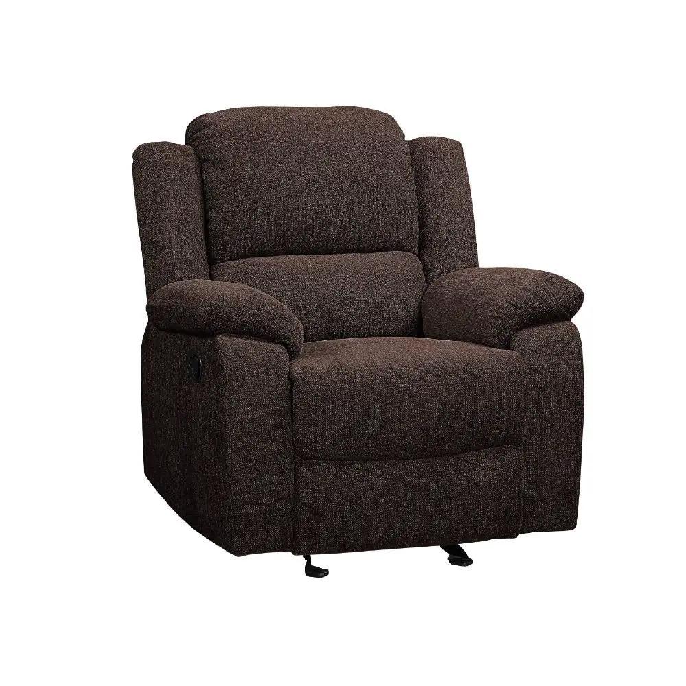 Madden - Motion Glider Recliner - Brown Chenille by Unique Piece Furniture