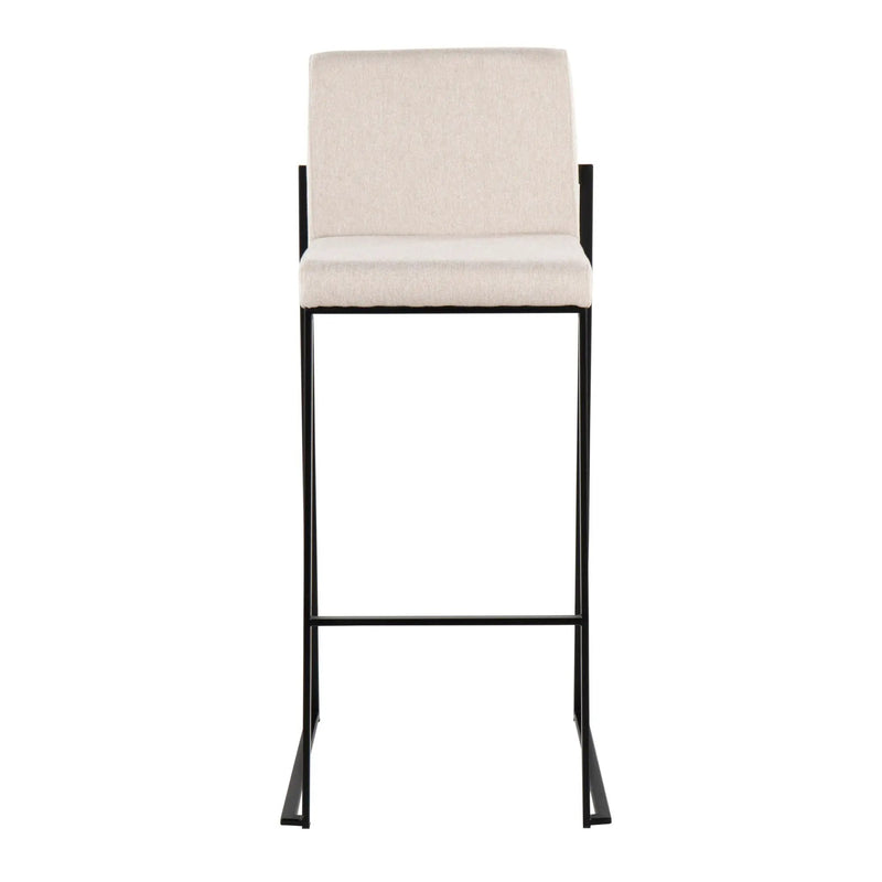 Fuji - Contemporary High Back Barstool Elegant Design by Unique Piece Furniture