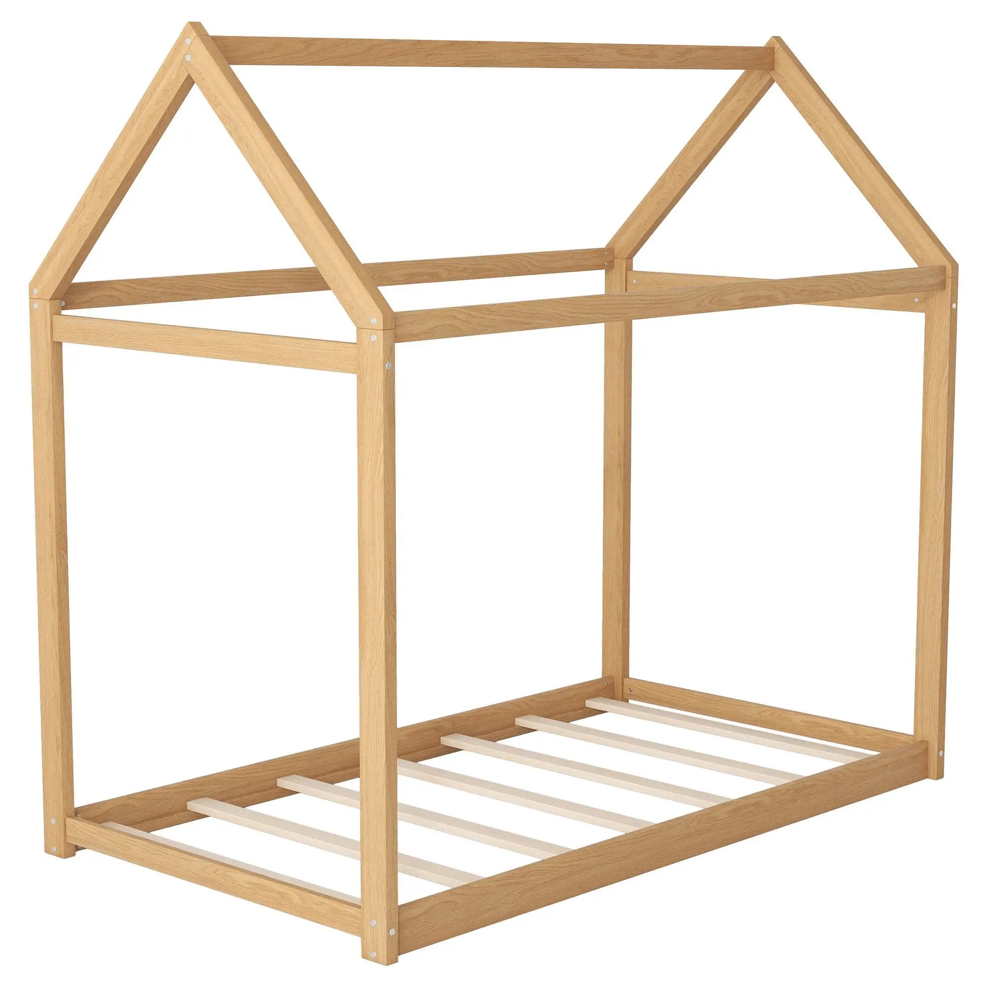 Wooden House Shaped Bed by Unique Piece Furniture