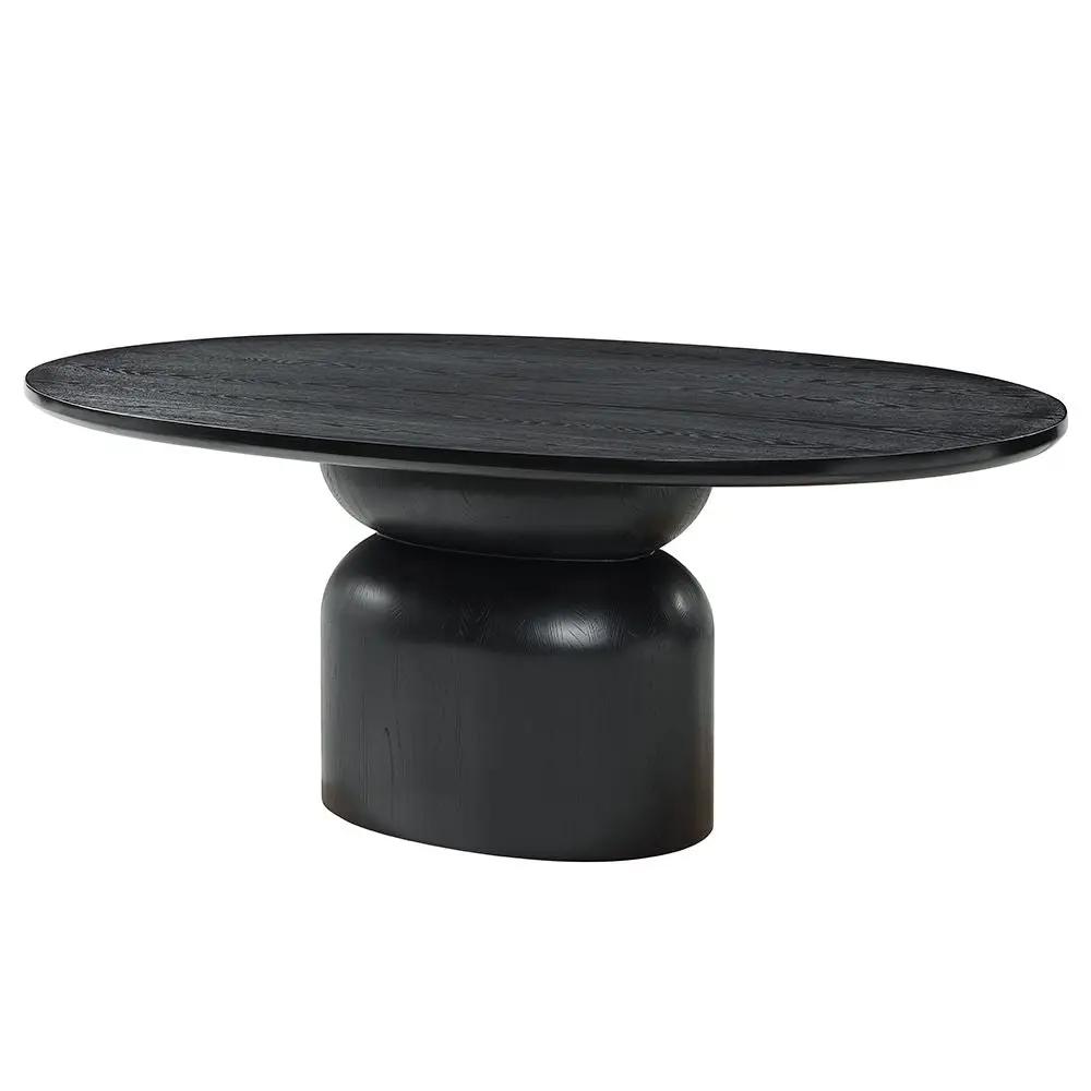 Marioly - Dining Table - Ash Black by Unique Piece Furniture