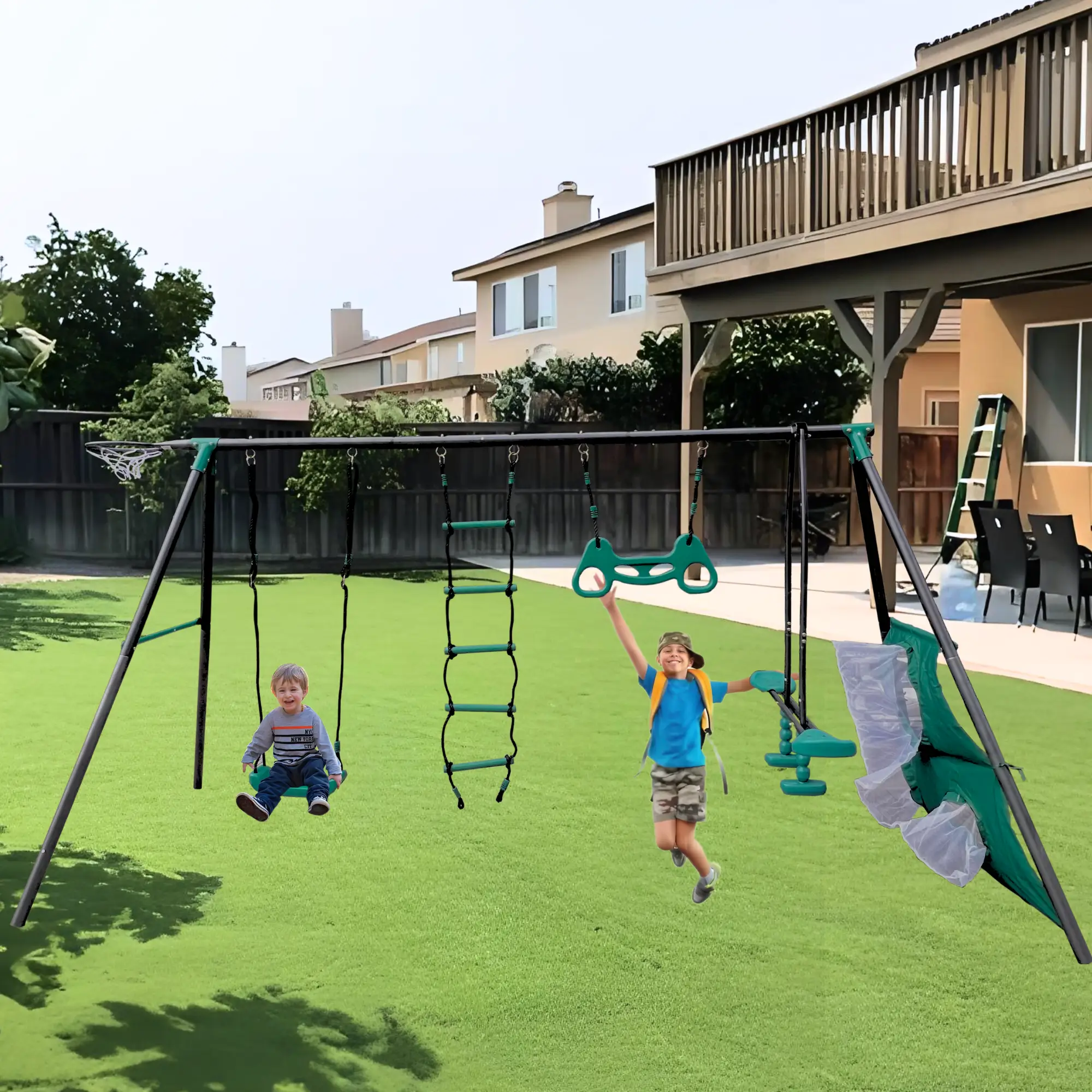 Four Swing Set by HouseOfZazla