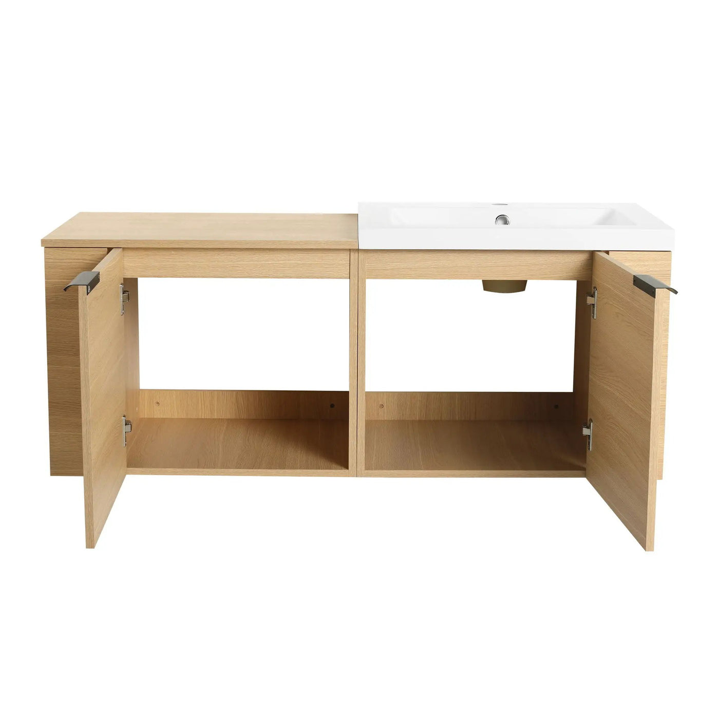 Modern Bathroom Vanity Sink Combo With Spacious Storage by HouseOfZazla