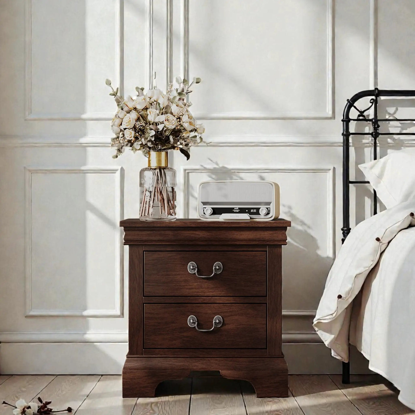 Nightstand With 2 Drawers by HouseOfZazla
