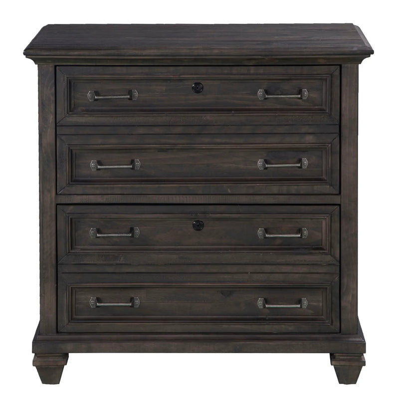 Sutton Place - Lateral File - Weathered Charcoal by Unique Piece Furniture