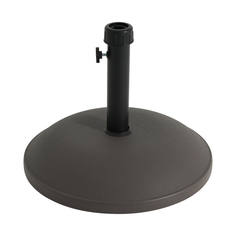 Ander Outdoor 68-Pound Round Umbrella Base - Brown by HouseOfZazla