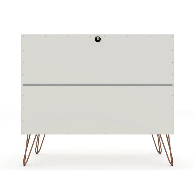 Rockefeller - Dresser & 3 Drawer - Off White by HouseOfZazla