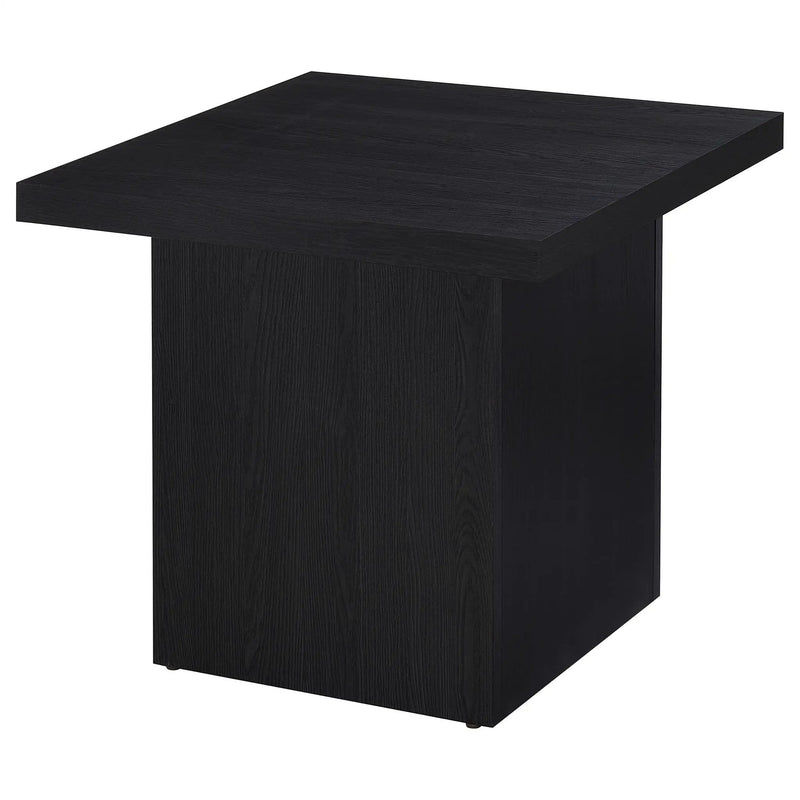 Max 3-piece Rectangular Coffee and End Table Set Black by Unique Piece Furniture