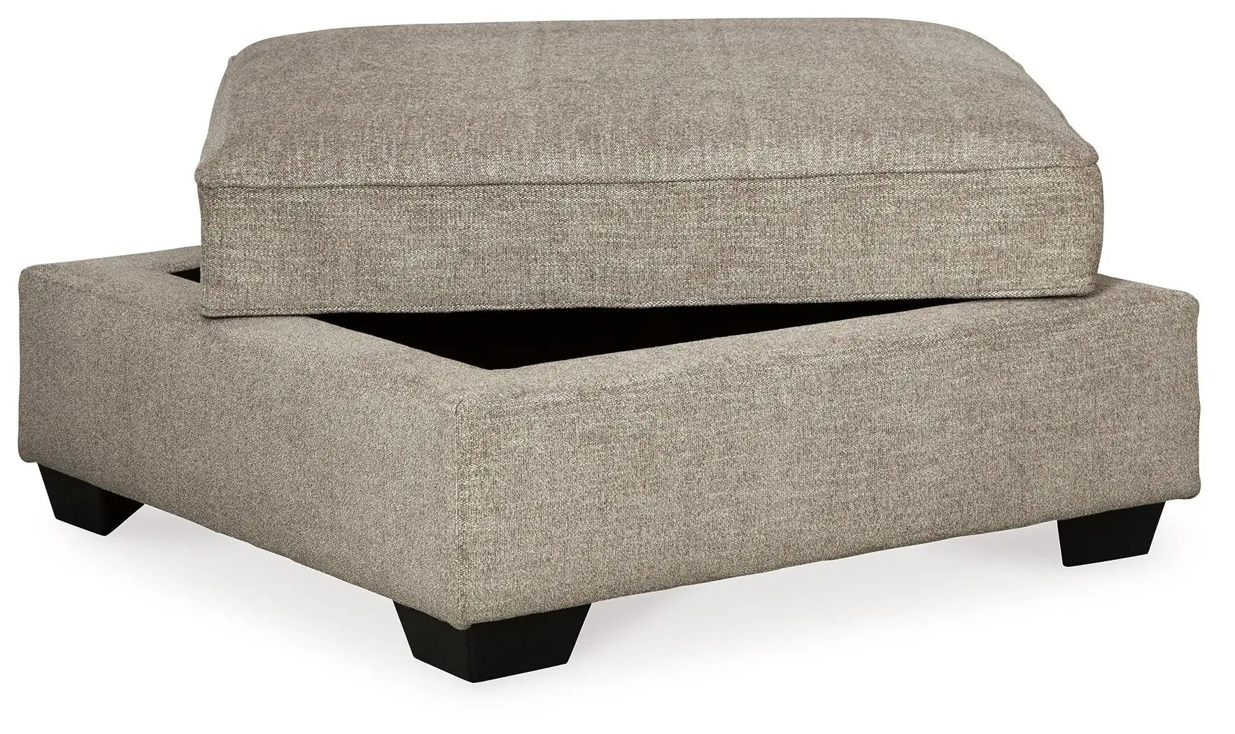 Bovarian - Ottoman With Storage - Stone by Unique Piece Furniture