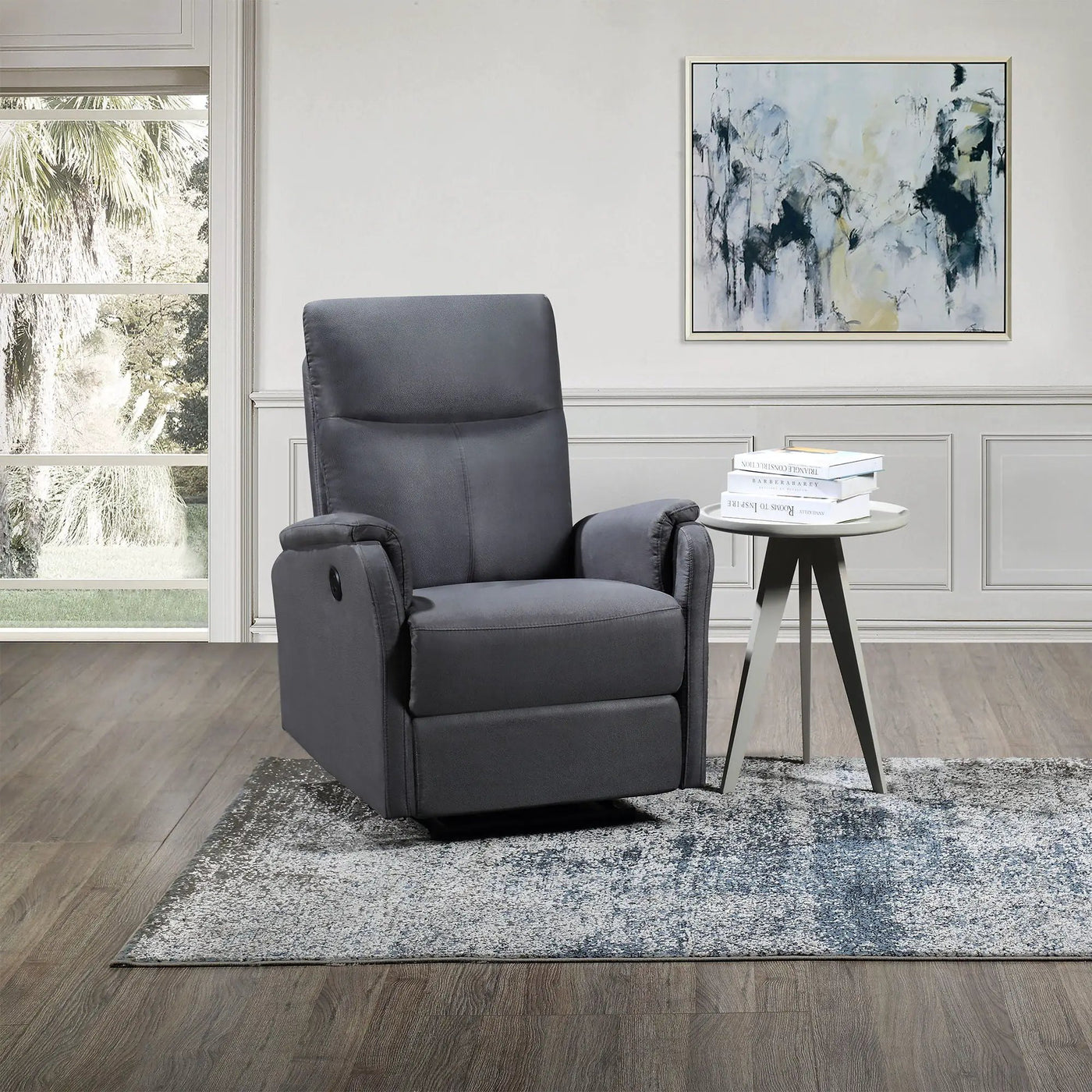 Recliner Chair With Power Function Easy Control Big Stocks, Recliner Single Chair For Living Room, Bed Room by Unique Piece Furniture