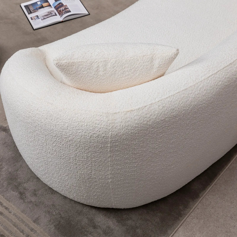 Minimalist Curved Sofa, 3 Seater by HouseOfZazla