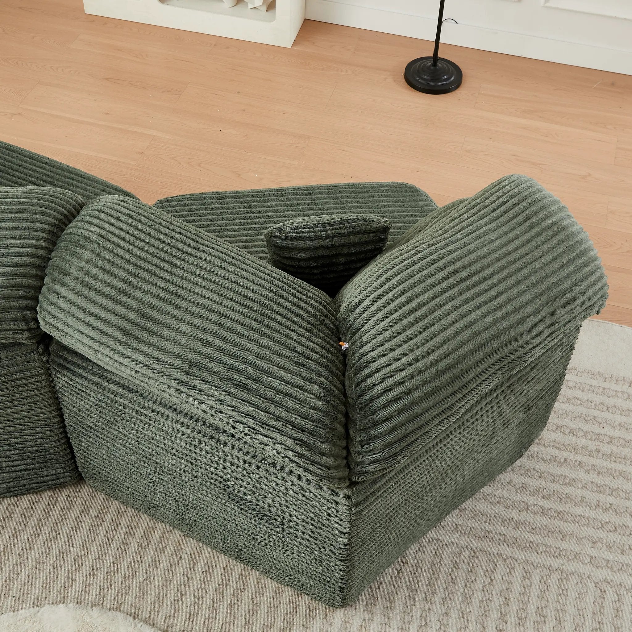 53-Inch Modern Cocooning Sensation Single-Seater Lounge Chair by HouseOfZazla
