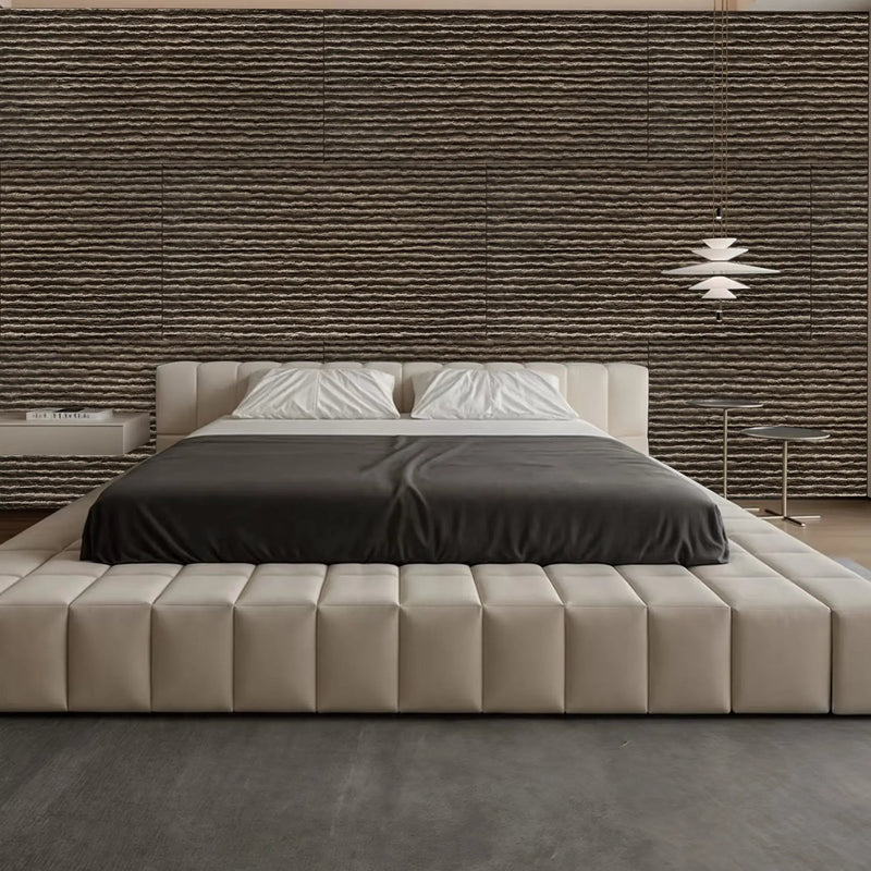 3D Faux Stone Wall Panels - 12 PCS PU Wainscoting by HouseOfZazla