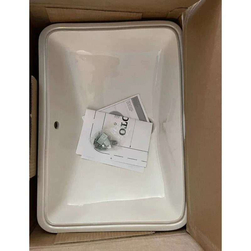 Toto LT540G#12- Under Counter Lavatory W/ Cefiontec, Sedona Beige by Selzalot