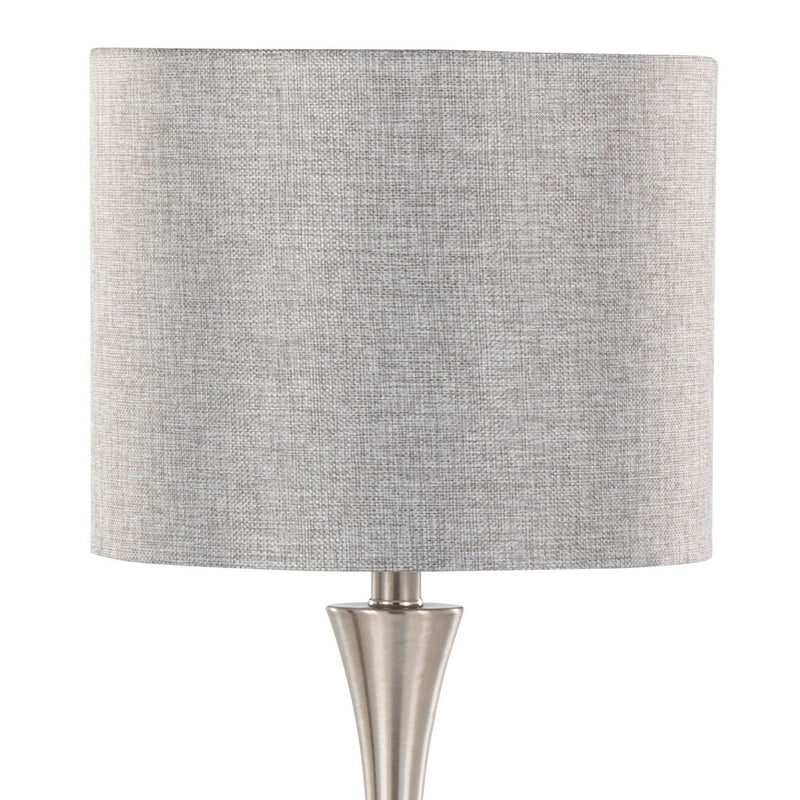 Lenuxe - Contemporary Modern Design Table Lamp (Set of 2) by HouseOfZazla
