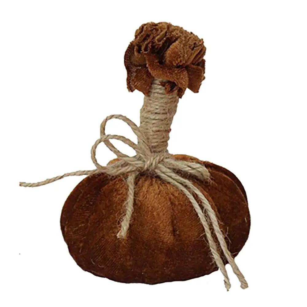 Pumpkin Ornament For Holiday Harvest Festival Fall Festival & Thanksgiving (Set of 6) by Unique Piece Furniture