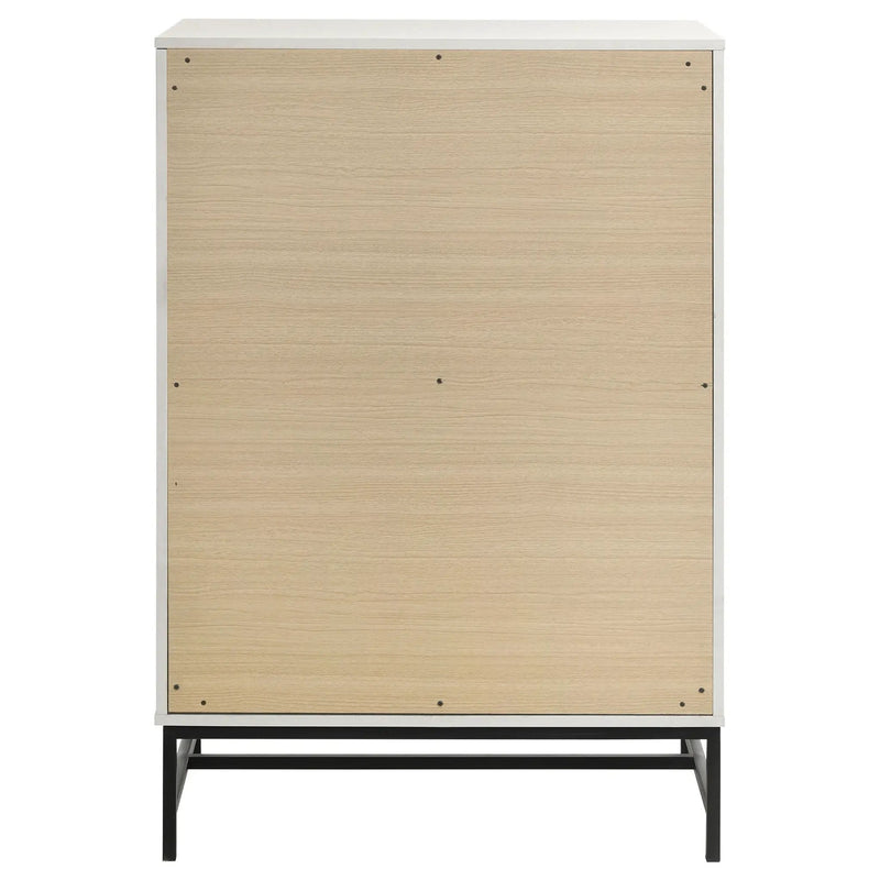 Sonora 4-drawer Bedroom Chest White by Unique Piece Furniture