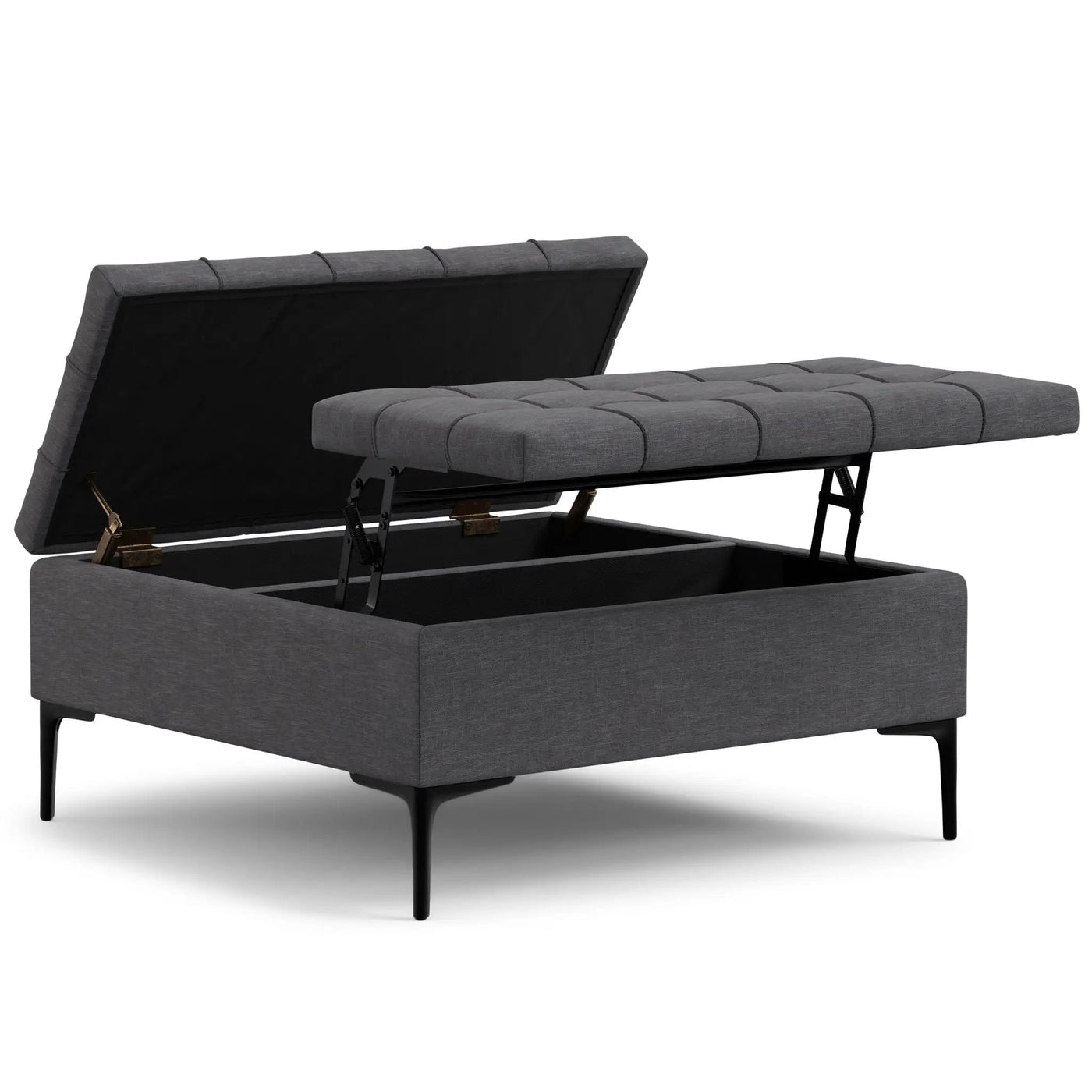 Laura - Lift Top Storage Ottoman by HouseOfZazla