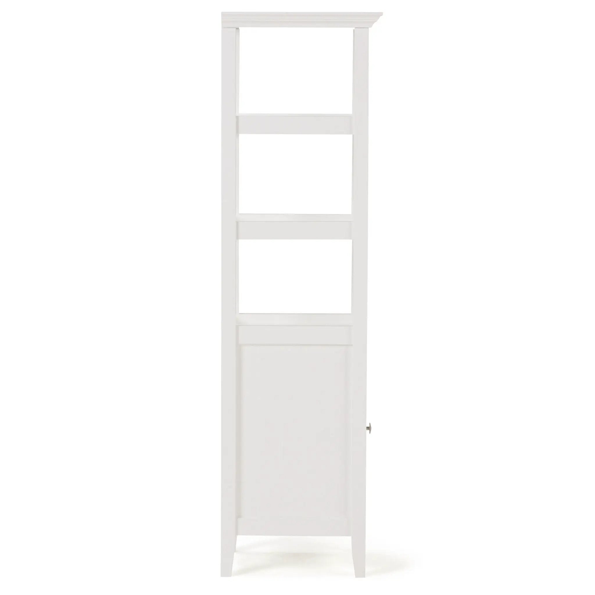 Acadian - Bath Storage Tower - Pure White by Unique Piece Furniture