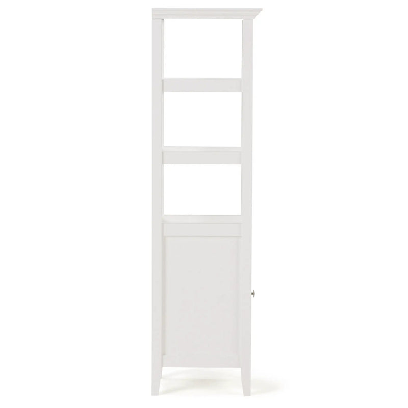 Acadian - Bath Storage Tower - Pure White by HouseOfZazla