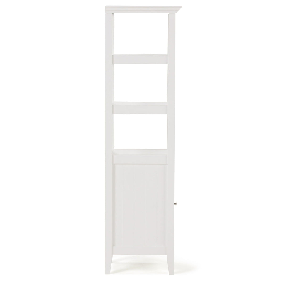 Bath Storage Tower with Adjustable Shelves - Pure White, photo 7 of 10