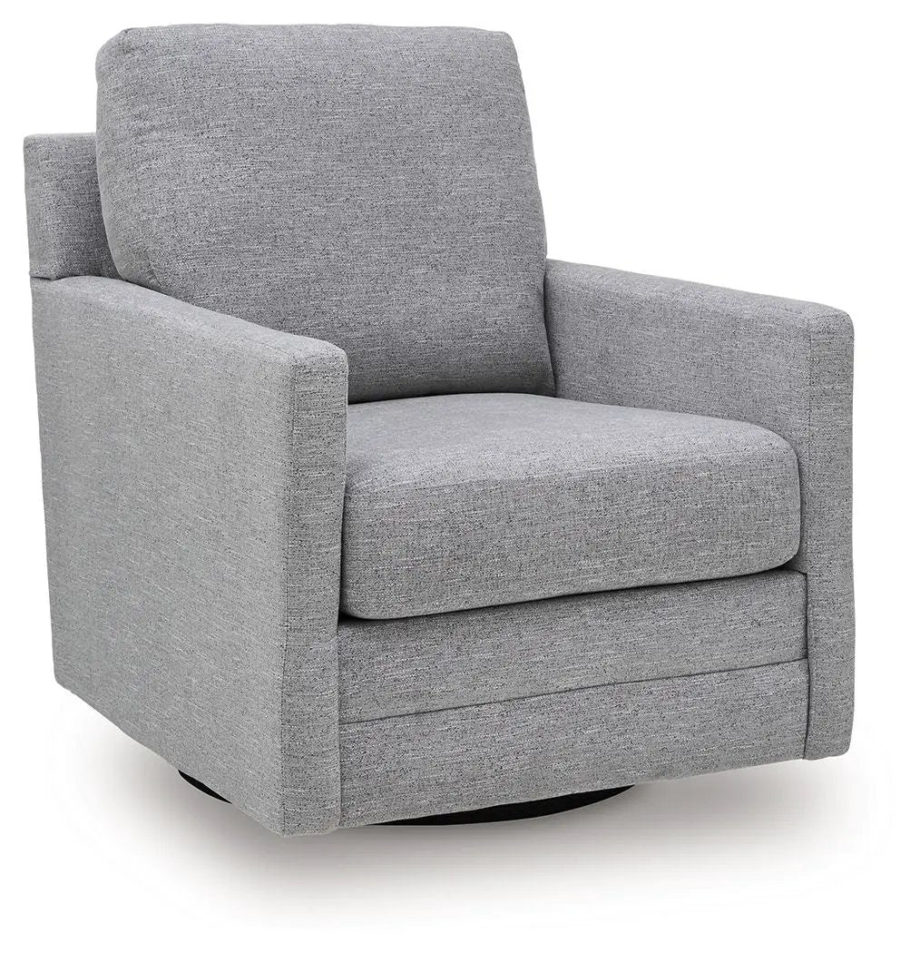 Freybourne Next-Gen Nuvella - Swivel Accent Chair by Unique Piece Furniture