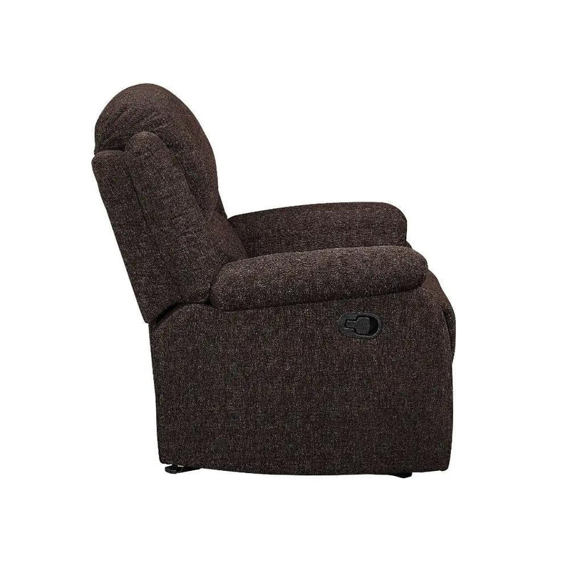 Madden - Motion Loveseat With Console - Brown Chenille by Unique Piece Furniture