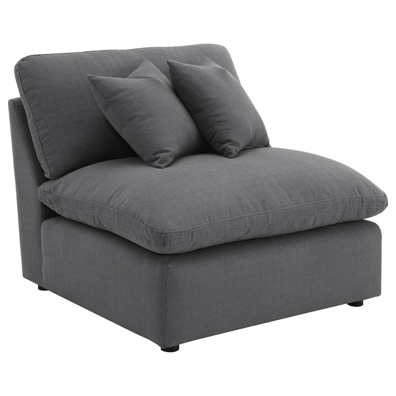 Hobson 5-piece Upholstered Modular Sectional Sofa Charcoal by Unique Piece Furniture