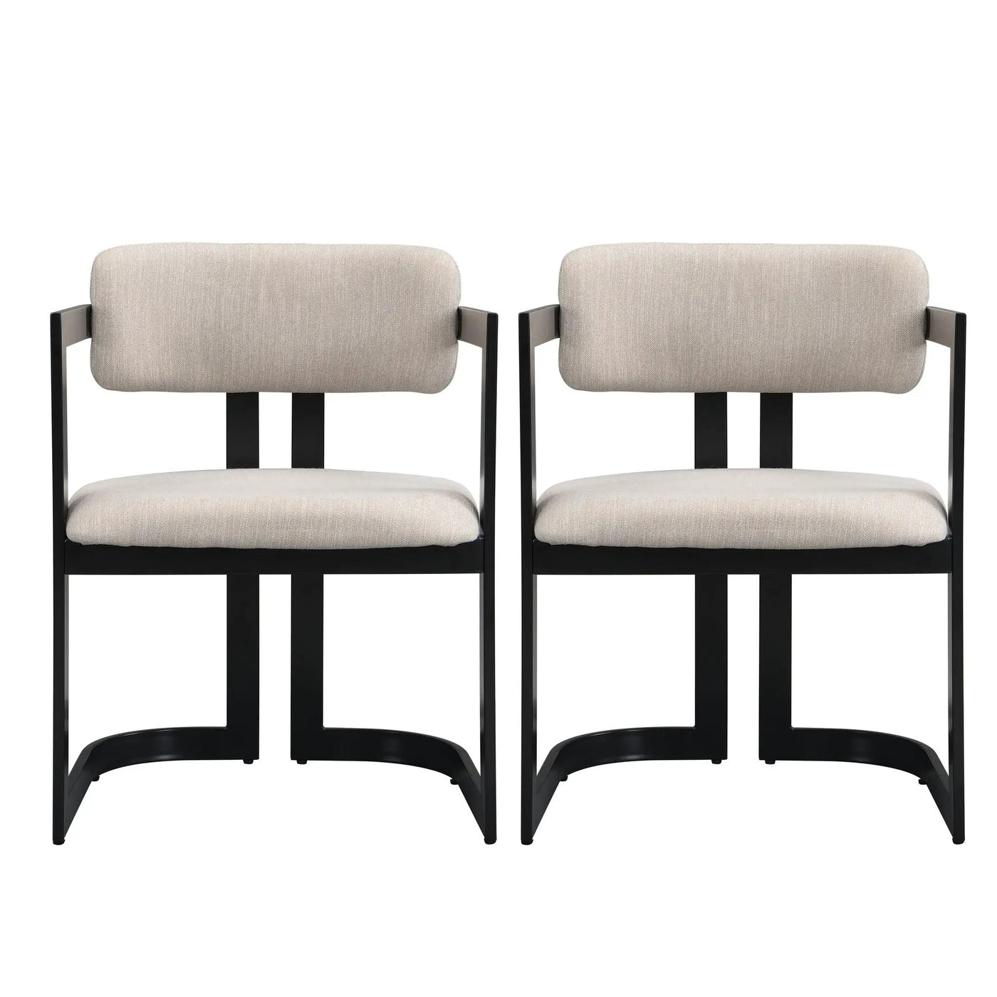 Upholstered Dining Armchairs (Set of 2) by HouseOfZazla