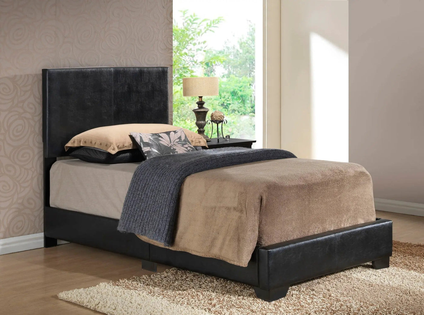 Elegant Platform Bed For Relaxed Spaces by HouseOfZazla