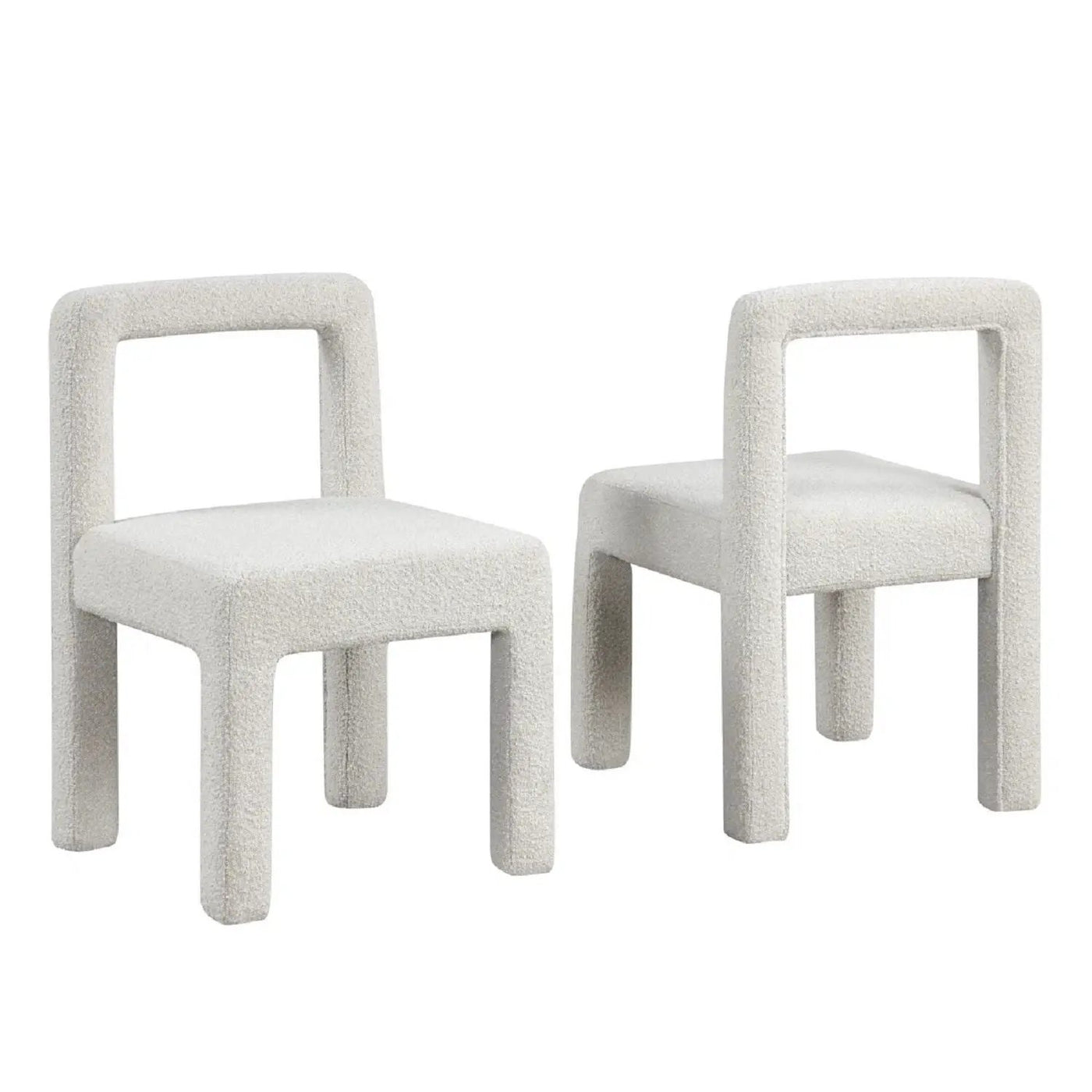 Dining Chairs With Square Open Back (Set of 2) by HouseOfZazla