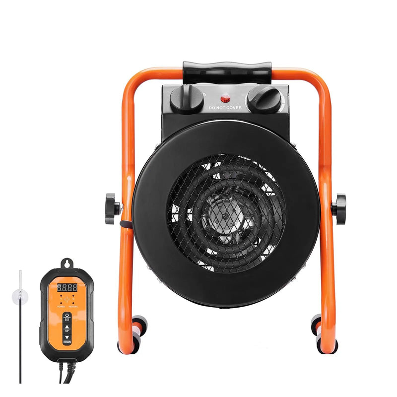 Greenhouse Heater with Thermostat, 1500W Fast Heating by HouseOfZazla