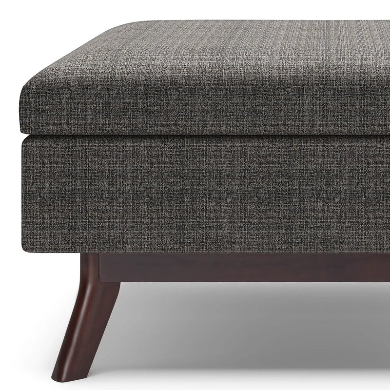 Owen - Upholstered Rectangular Storage Ottoman by HouseOfZazla