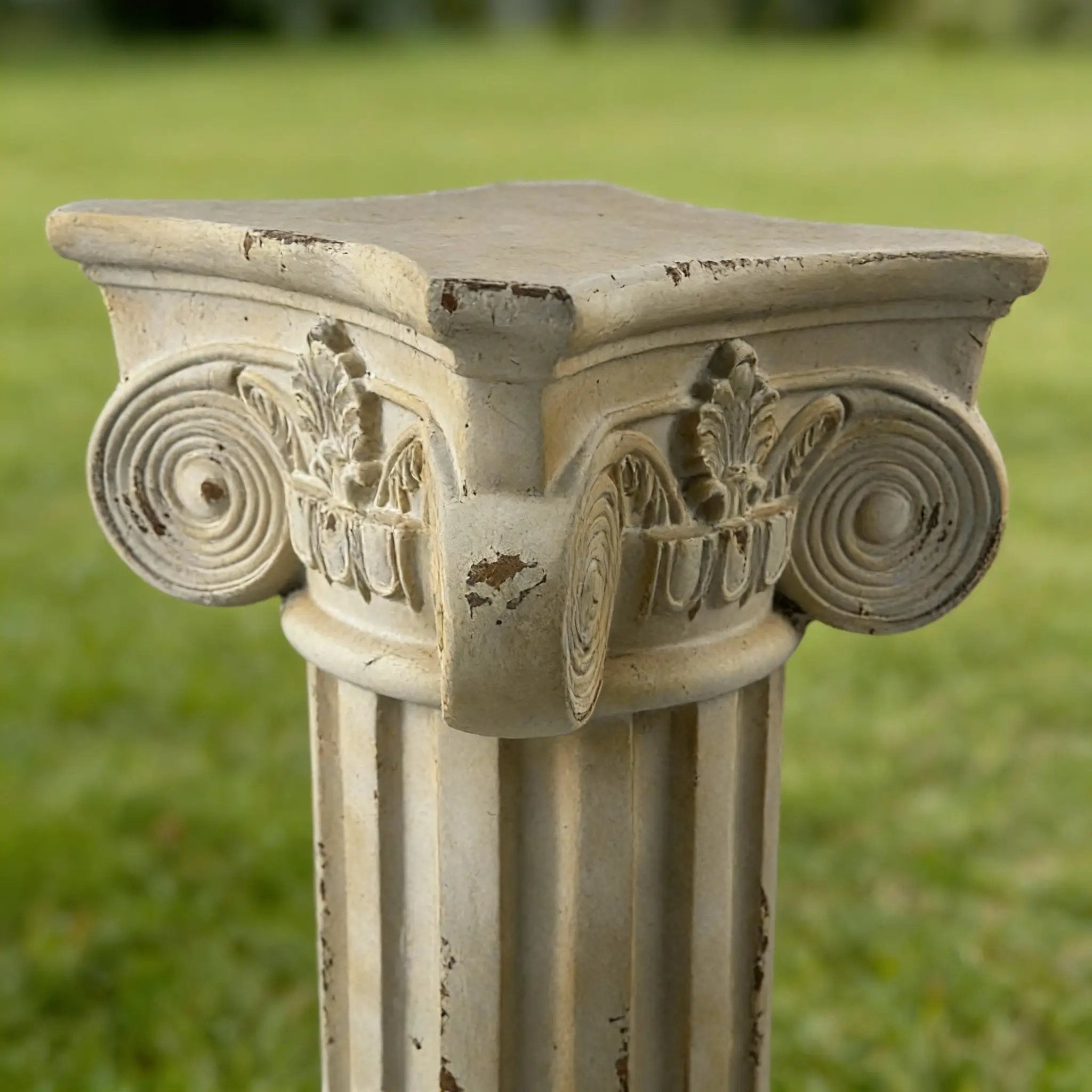 Pedestal Column Plant Stand - 28.93'' Tall Roman Column by HouseOfZazla
