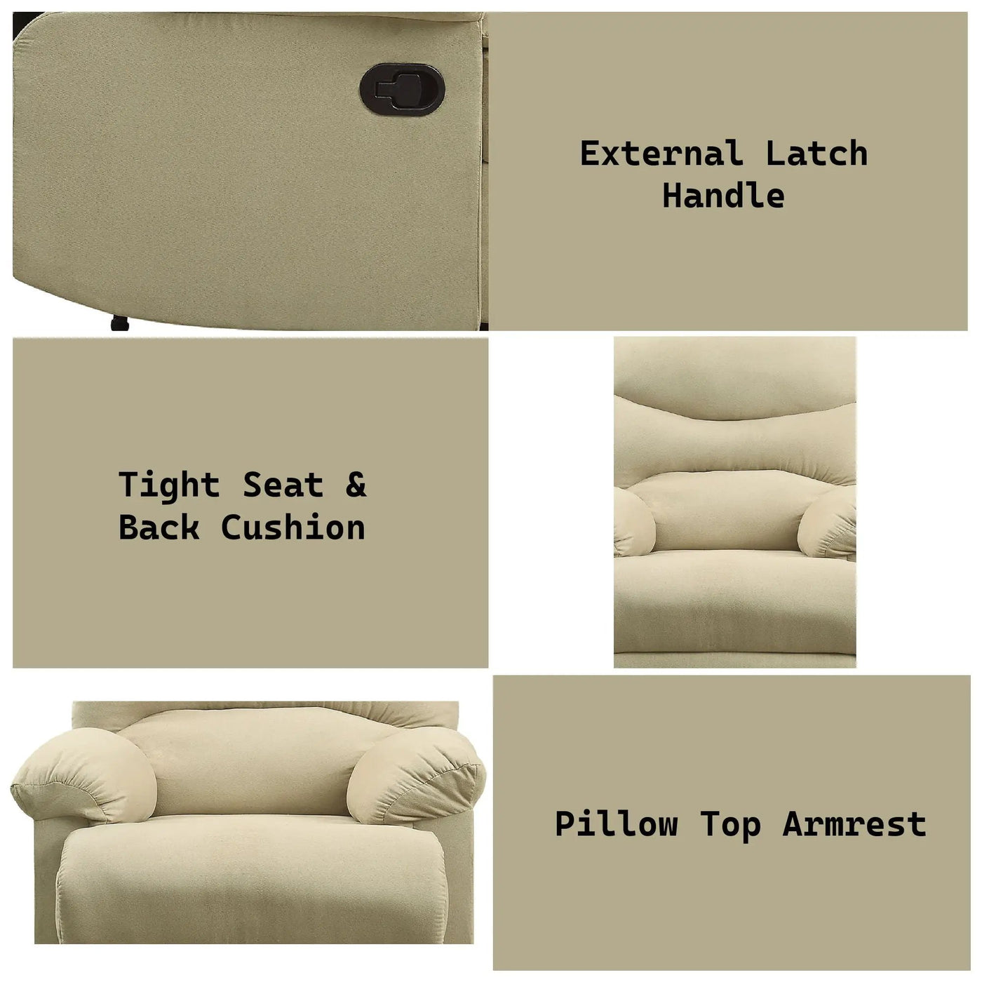 Arcadia Micro Motion Glider Recliner by HouseOfZazla
