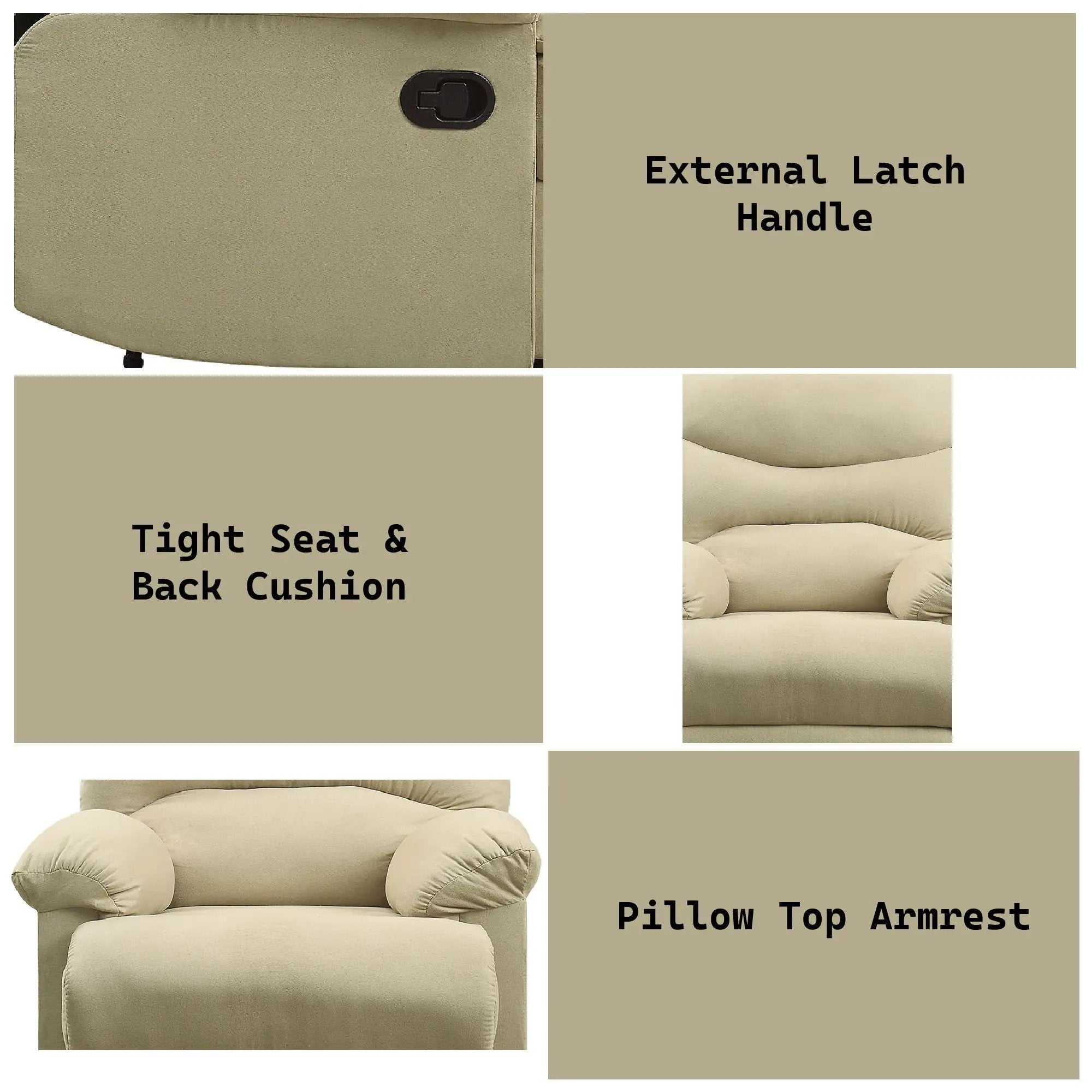 Arcadia - Micro Motion Glider Recliner by Unique Piece Furniture