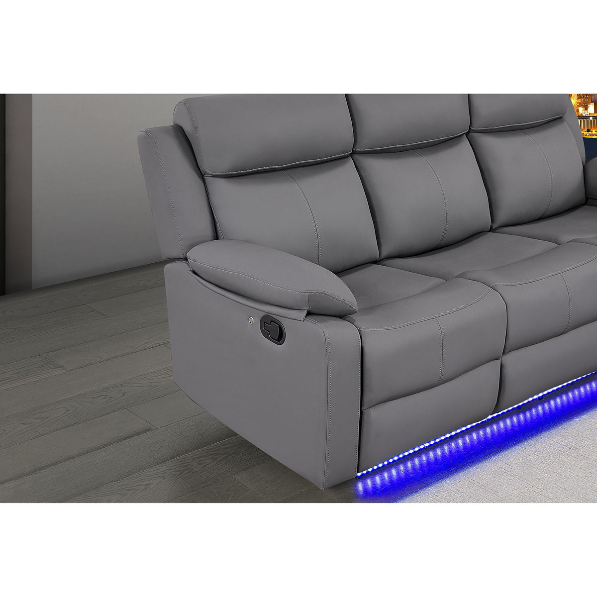 Blanche - Reclining Sofa With LED Lights, photo 10 of 13