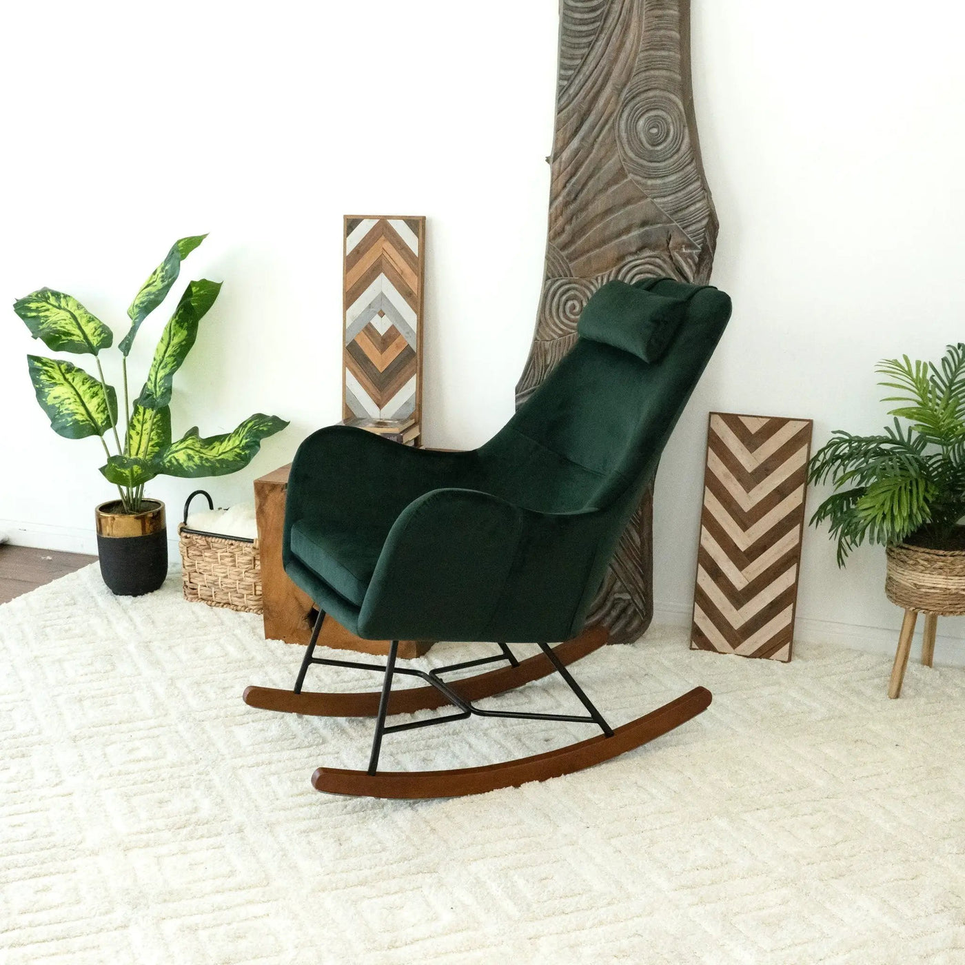 Chel - Mid-Century Modern Rocking Chair by HouseOfZazla