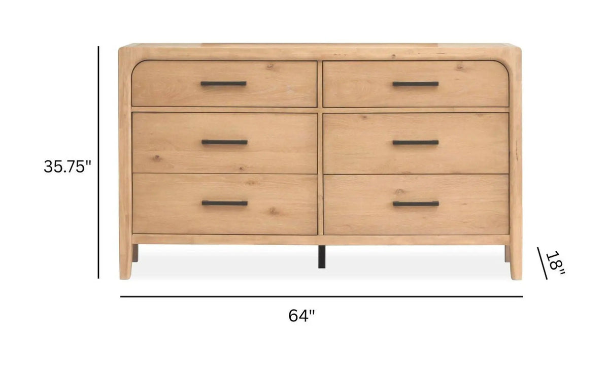 Somerset - Double Drawer Dresser, photo 8 of 13