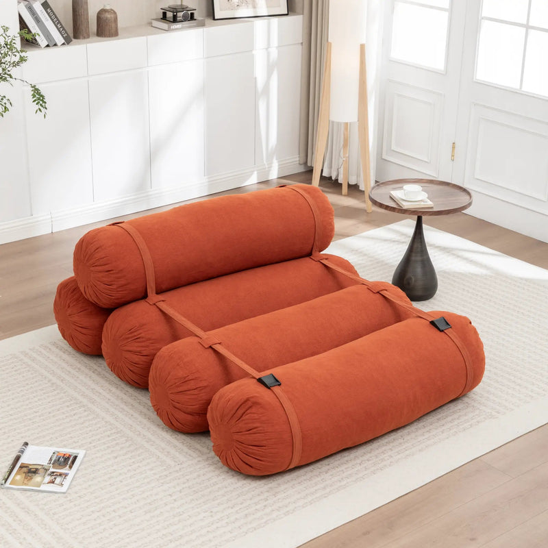 Adjustable Floor Sofa in Premium Corduroy by HouseOfZazla